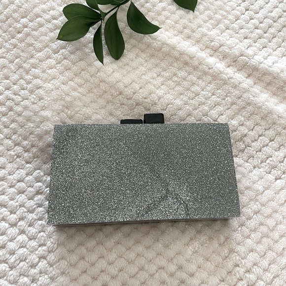 Silver Clutch Purse LULU celebrate clutch - Picture 6 of 6